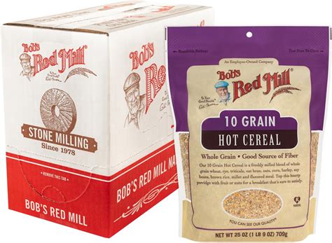 Amazon Bob S Red Mill Grain Hot Cereal Oz Pack Of Whole Grain Vegan Kosher