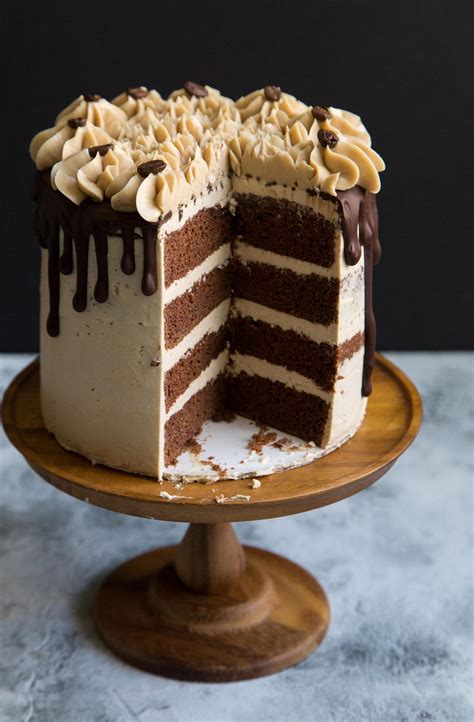 Espresso Chocolate Cake With Swiss Buttercream The Little Epicurean