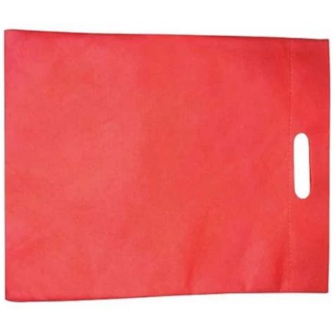 Red D Cut Non Woven Bags At ₹ 119 Kg Non Woven D Cut Bag In Bhiwani