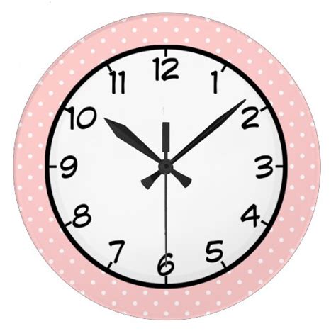 Pink Clocks And Pink Wall Clock Designs Zazzle