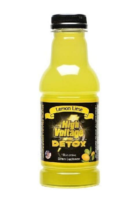 High Voltage Lemon Lime Detox 16-oz Bottle - Walmart.com