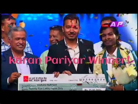 Karan Pariyar Wins Nepal Idol Season Karan Pariyar Nepal Idol