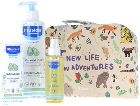 Coffret B B Valisette Jungle Mustela Coffret De Naissance Jojoba