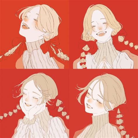 Shim Original Shiny Lips Commentary Highres Girl Blonde Hair