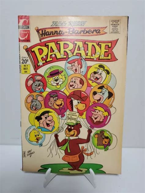 Hanna Barbera Parade Oct Charlton Comics Picclick Uk