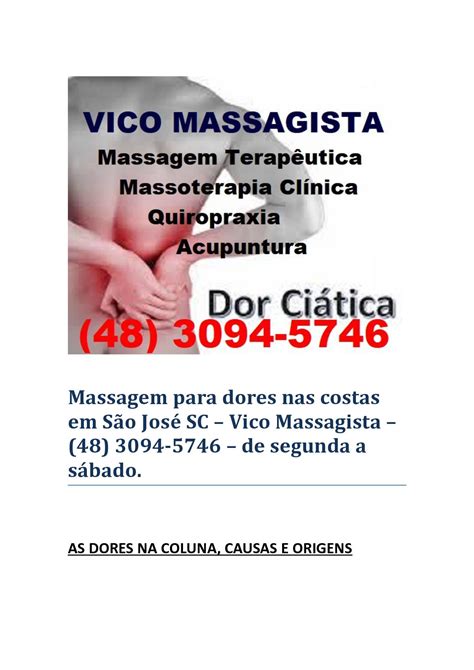 Calaméo Vico Massagista São José Sc Massagem Para Dores Nas Costas