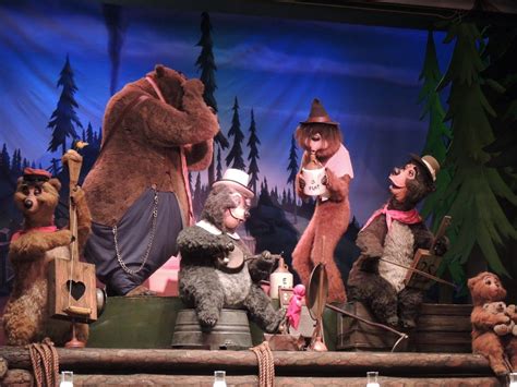 The Five Bear Rugs Band At The Country Bear Jamboree In The Magic