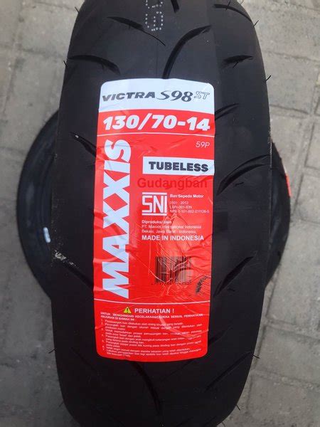 Jual Maxxis Victra 130 70 14 Tubeless Ban Motor PCX 150 Upsize FREE