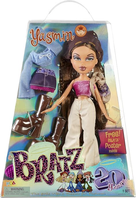 Bratz Edici N Especial A Os Mu Eca De Moda Original Yasmin Caja