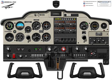 Cessna 152 Cockpit Poster - Etsy