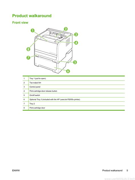 Hp Laserjet P2055dn Service Manual