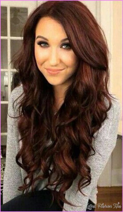 Cool Brownish Red Hair Color Hair Color Auburn Hair Styles Dark Red Hair