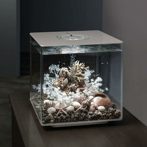 Biorb Cube L Aquarium White With Mcr Lighting