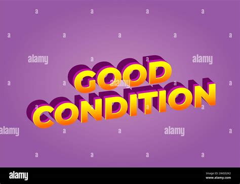 Good Condition Text Effect Design In 3d Look With Gradient Purple