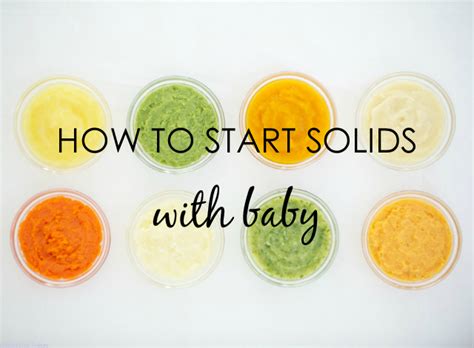 How to Start Solid Food with Baby - Project Nursery