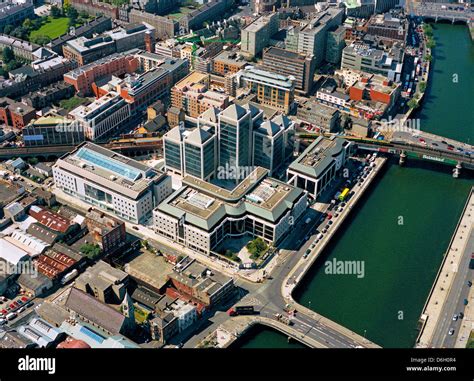 An Aerial View Of The Georges Quay Commercial Development On The Banks