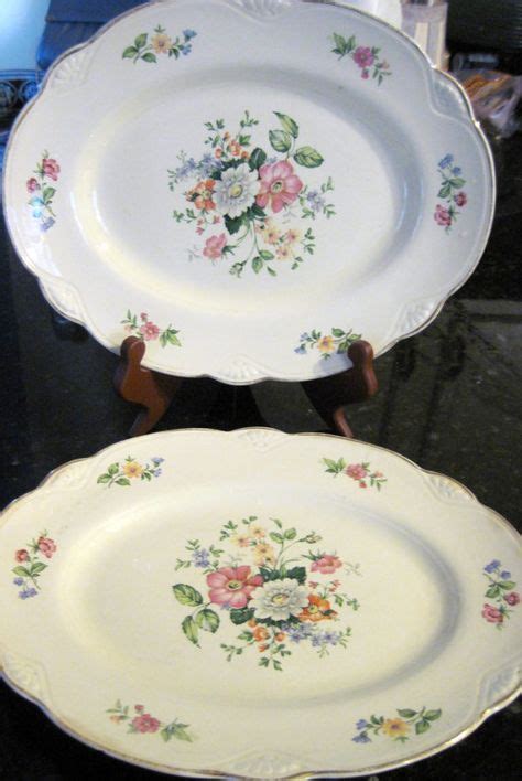 Vintage Homer Laughlin Platters Set Of Two By Vintageexchange