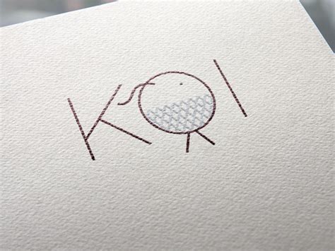 Koi Logo By Viacheslav Bida On Dribbble