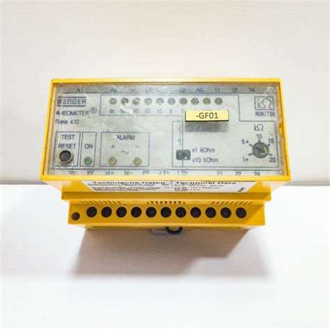 BENDER IRDH 265 4 INSULATION MONITORING DEVICE Inaaya Automation