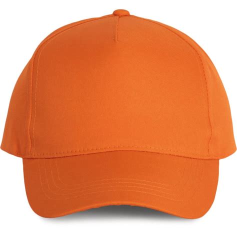 Casquette Orange Fluo