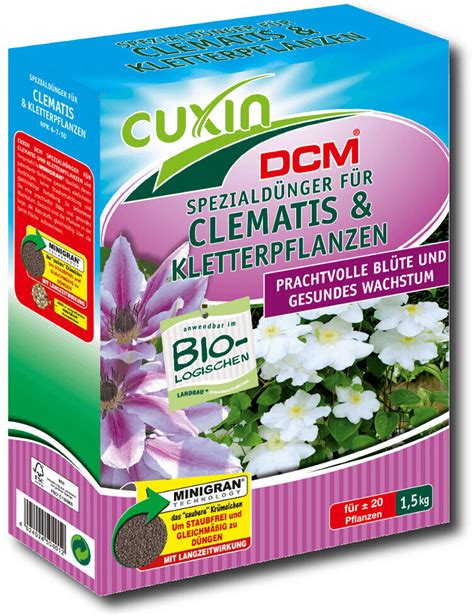 Cuxin Dcm Speziald Nger F R Clematis Und Kletterpflanzen Kg Ab