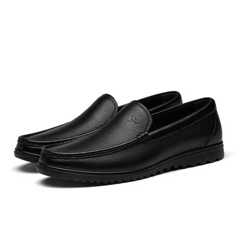 Mens Genuine Leather Soft Sole Casual Leather Shoes Istylemall