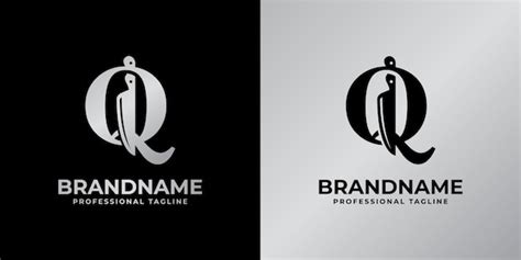 Logotipo De La Letra Q Knife Adecuado Para Cualquier Negocio