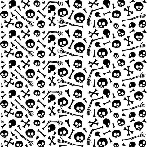 Premium Vector | Skull pattern background skull seamless pattern ...