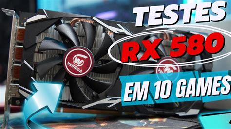 Ryzen 5 4600g Rx 580 Veineda Do Aliexpless Testes Em 10 Games Youtube