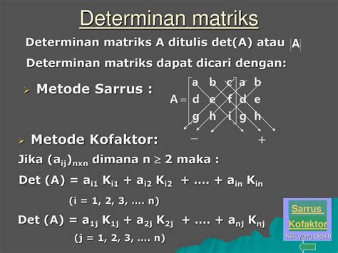 Yuk Mojok Contoh Soal Determinan Matriks Ordo 3x3 Metode Sarrus