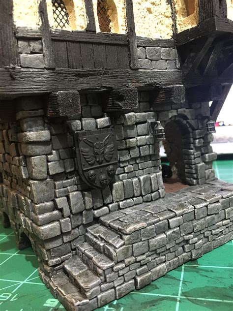 Empire Mordheim Scratch Build Terrain Warhammer Fantasy Faul Wip