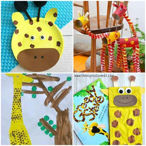 13 Fantastic Giraffe Crafts for Kids · The Inspiration Edit