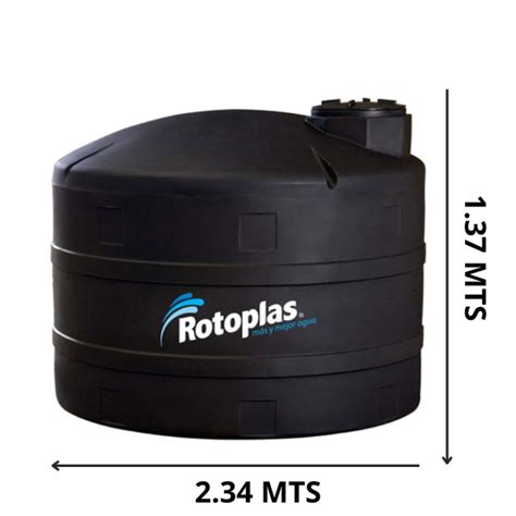 Rotoplas 5 000 Lts Negro Bicapa Tinacos Honduras