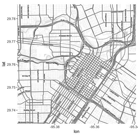 Spatial Visualization With Ggplot2 • Ggmap