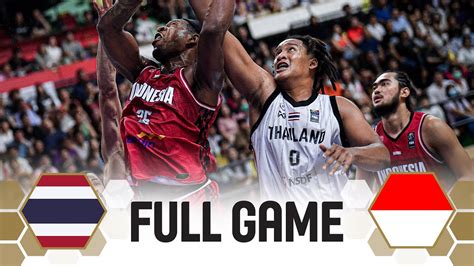 Thailand Vs Indonesia 1st Round FIBA Asia Cup 2025 Qualifiers