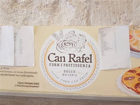 Carta Del Restaurante Forn Can Rafel B Ger