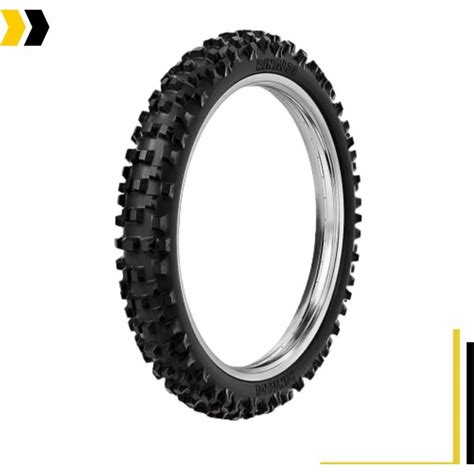 Pneu Traseiro Mini Moto Trilha Motocross Rinaldi Rmx Trilha