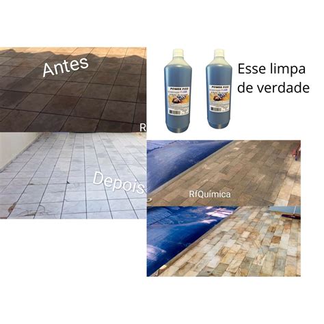 Rende 5 Litros Limpa Pisos Porcelanato Pedras Encardidas Base