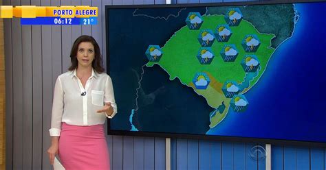 G1 Após calorão tempo muda no RS dia tem chuva e risco de temporais