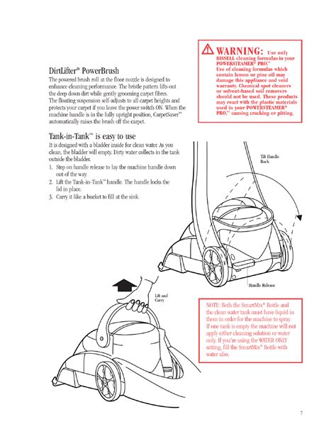 Bissell PowerSteamer 1697 Series User Manual | Page 6 - Free PDF ...