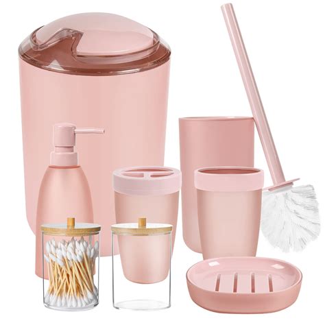 Pink Bath Accessories