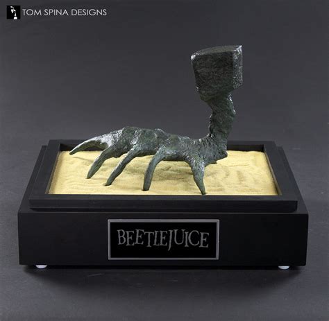 Beetlejuice Sculpture Stop Motion Restoration Tom Spina Designs Tom