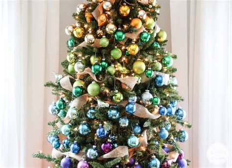 How to Style the Ultimate Gradient Rainbow Christmas Tree