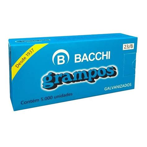 Grampo Galvanizado Enak Cx Un Bacchi Grampo Para