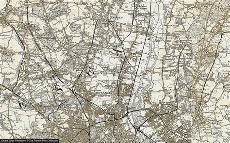 Old Maps of Edmonton, Greater London - Francis Frith