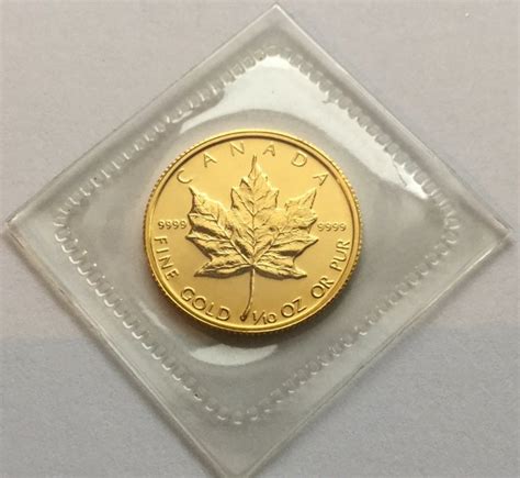 Canada 5 Dollars 1986 Maple Leaf 1 10 Oz Gold Catawiki