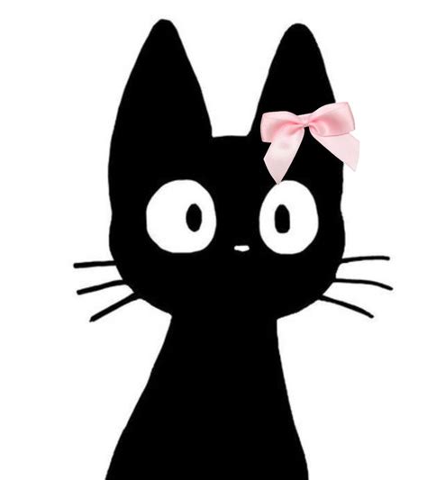 Cute Black Cat Icon