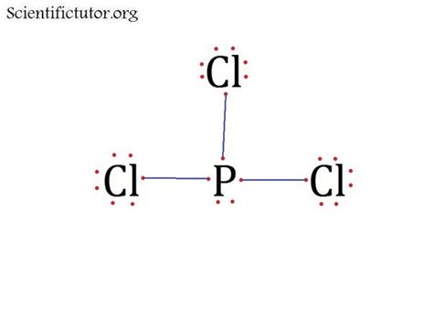 Lewis Electron Dot Diagram For Pcl3