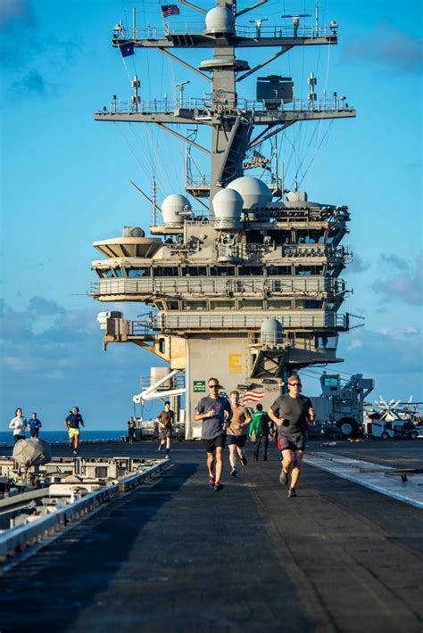 DVIDS Images USS Ronald Reagan CVN 76 Flight Deck Physical