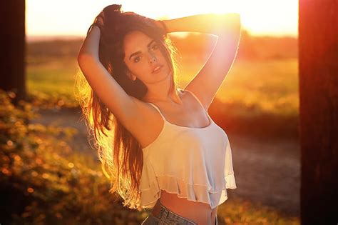 Hd Wallpaper Portrait Sunlight Hannah Martin K Hn Wallpaper Flare